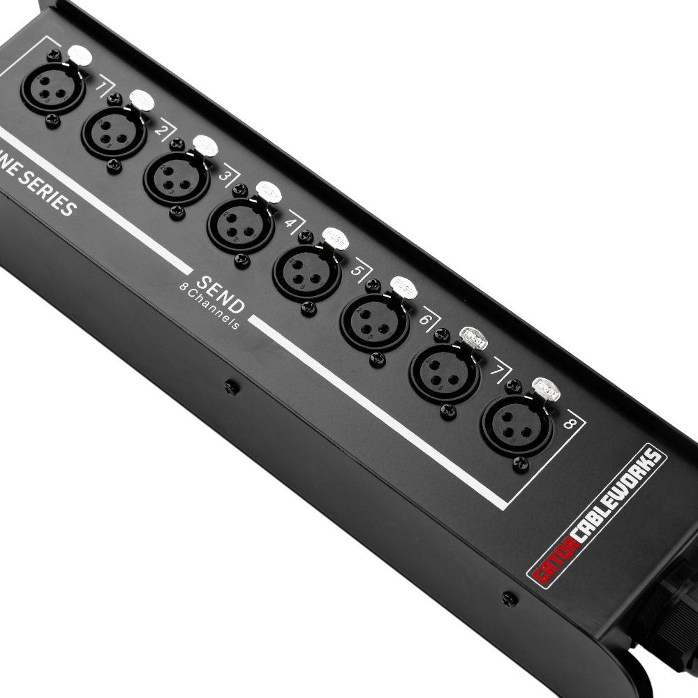 Gator Cableworks Backline 8-Channel Drop Snake - view 3