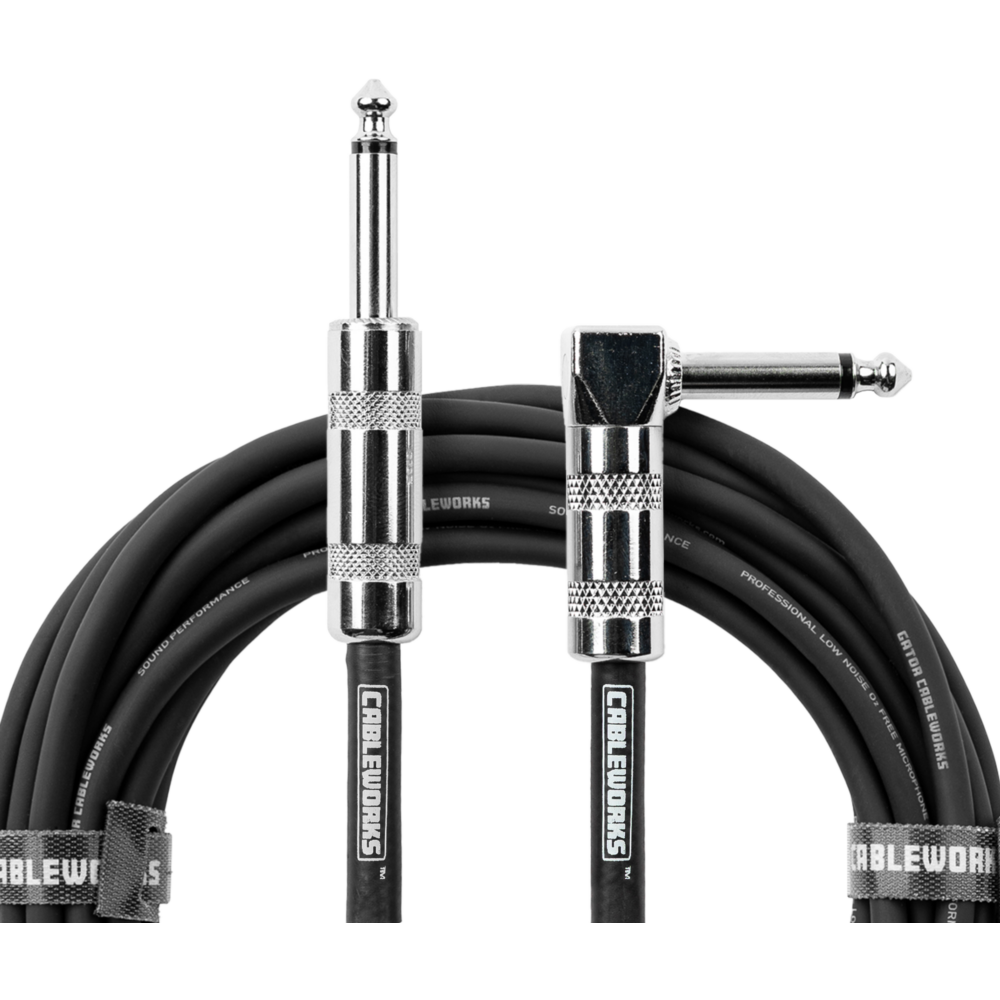 Gator Backline Series 5 Foot Strt to RA Instrument Cable - view 6