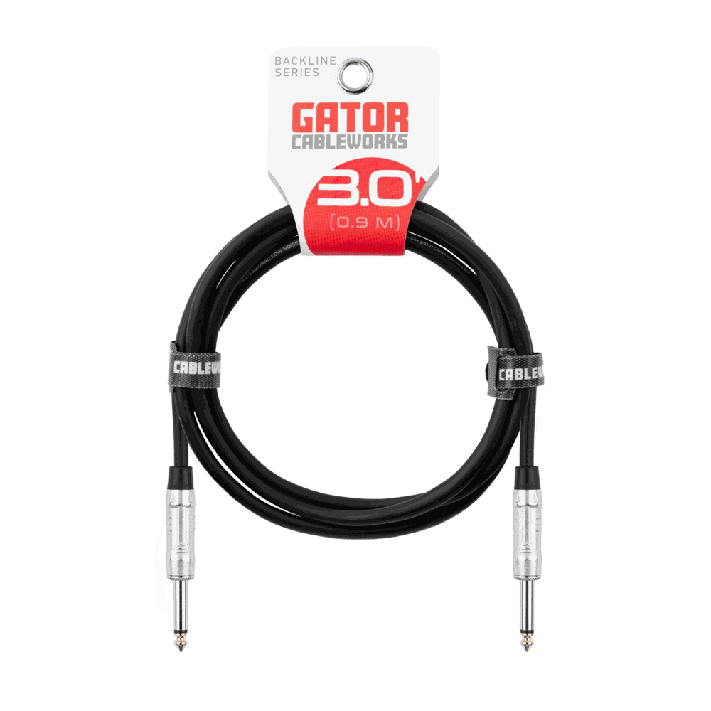 Gator Backline Series 3 Foot TS Speaker Cable