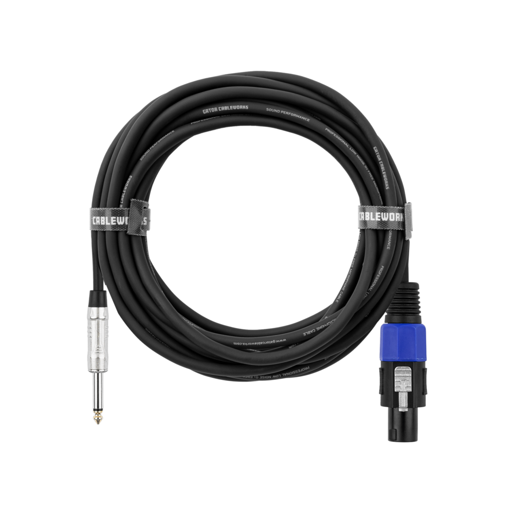 Gator Backline Series 10 Foot TS to Twist Lock Connector Speaker Cable - view 2