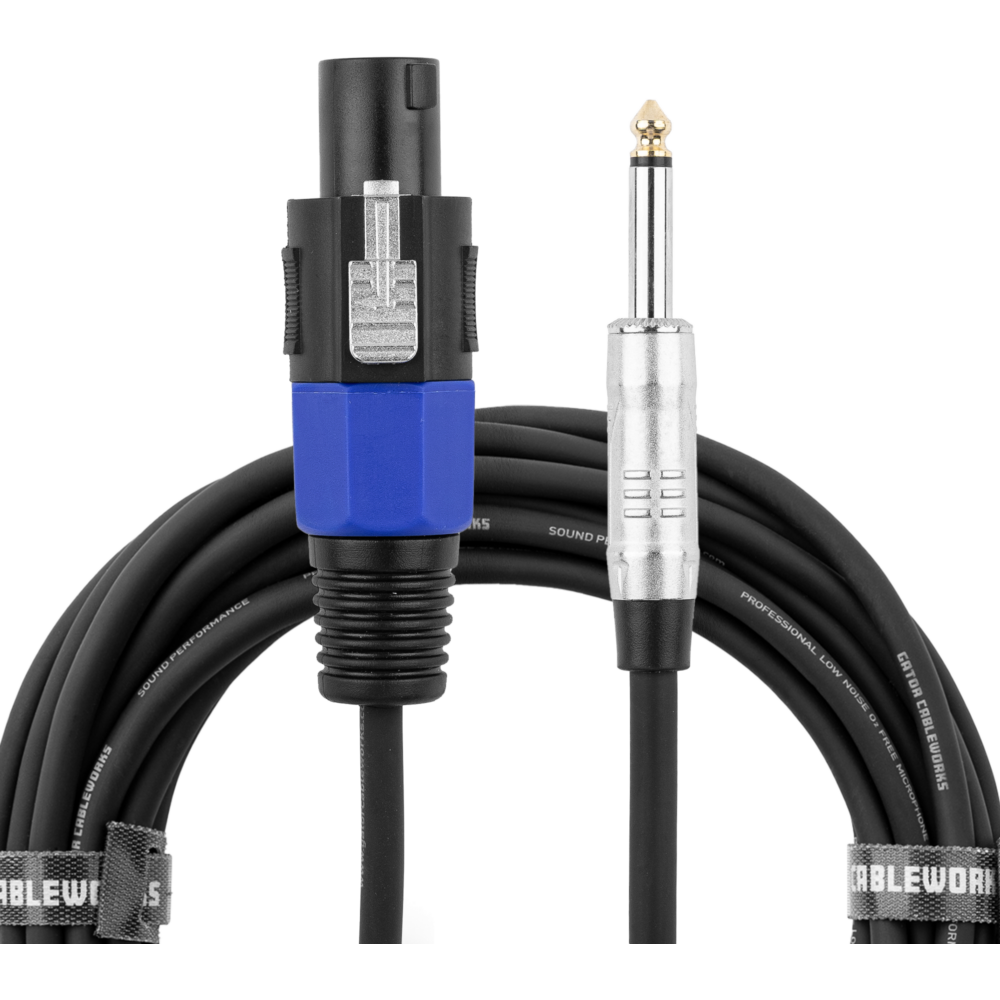 Gator Backline Series 10 Foot TS to Twist Lock Connector Speaker Cable - view 6