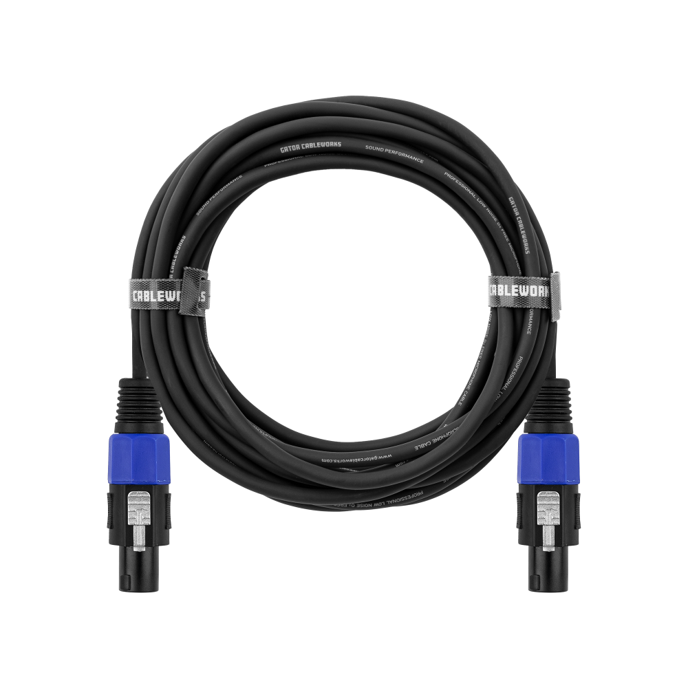 Gator Backline Series 25 Foot Twist Lock Connector Speaker Cable - view 2