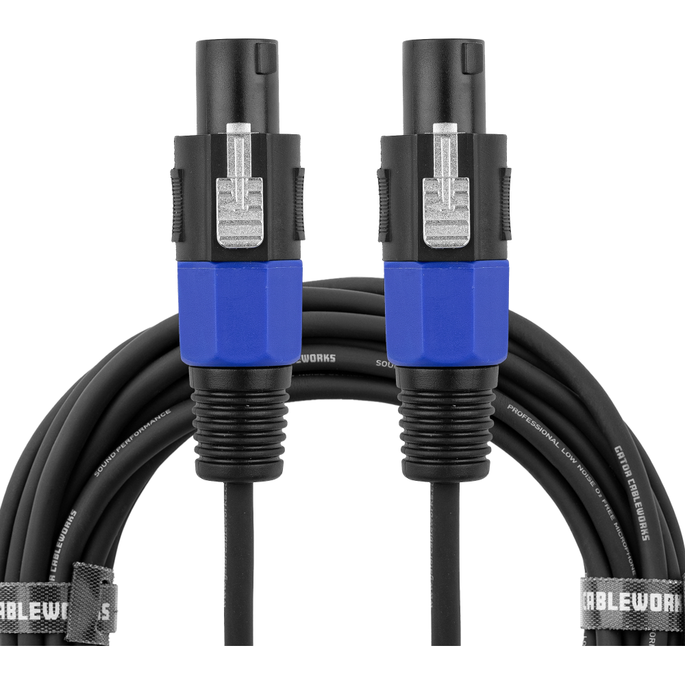 Gator Backline Series 25 Foot Twist Lock Connector Speaker Cable - view 6