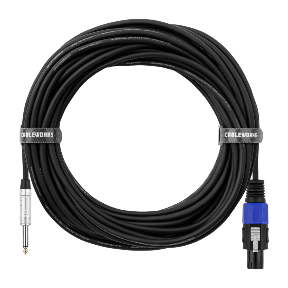Gator 50 Foot TS to Twist Lock Connector Speaker Cable - view 2