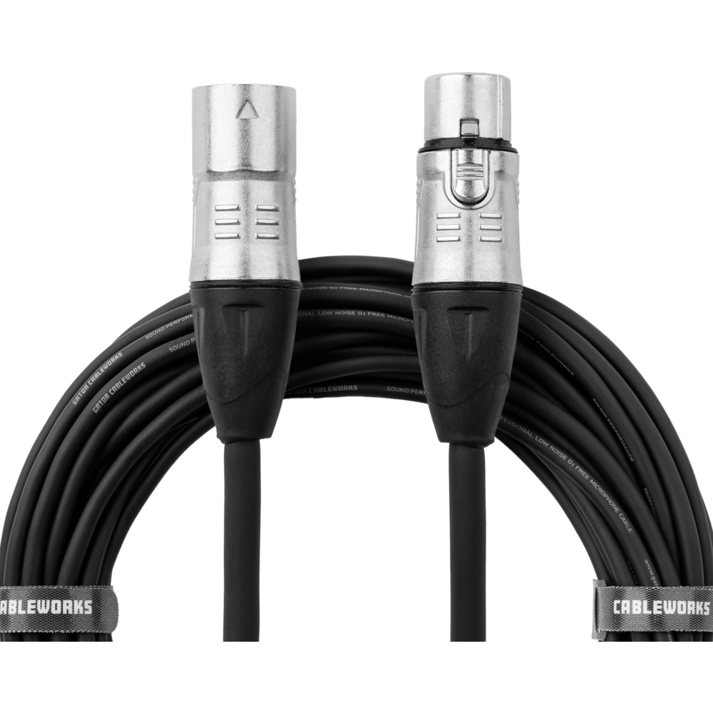 Gator Backline Series 25 Foot XLR Microphone Cable - view 3
