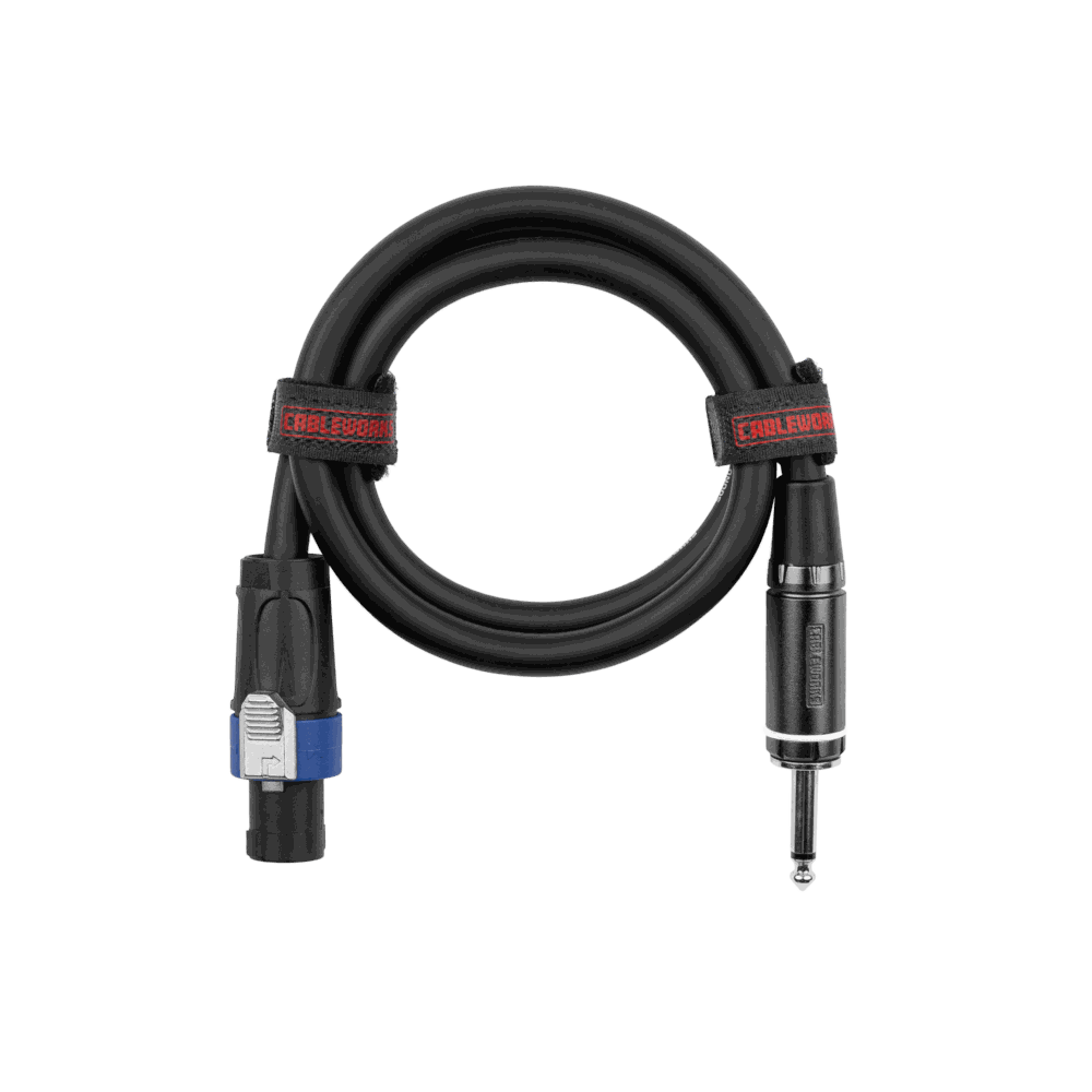 Gator Composer Series 3 Foot TS to Twist Lock Connector Speaker Cable - view 2