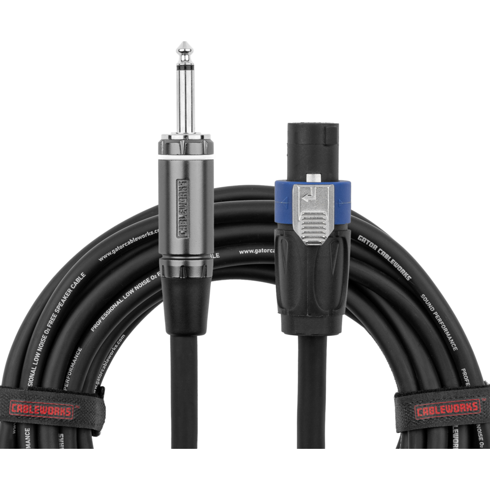 Gator Composer Series 3 Foot TS to Twist Lock Connector Speaker Cable - view 5