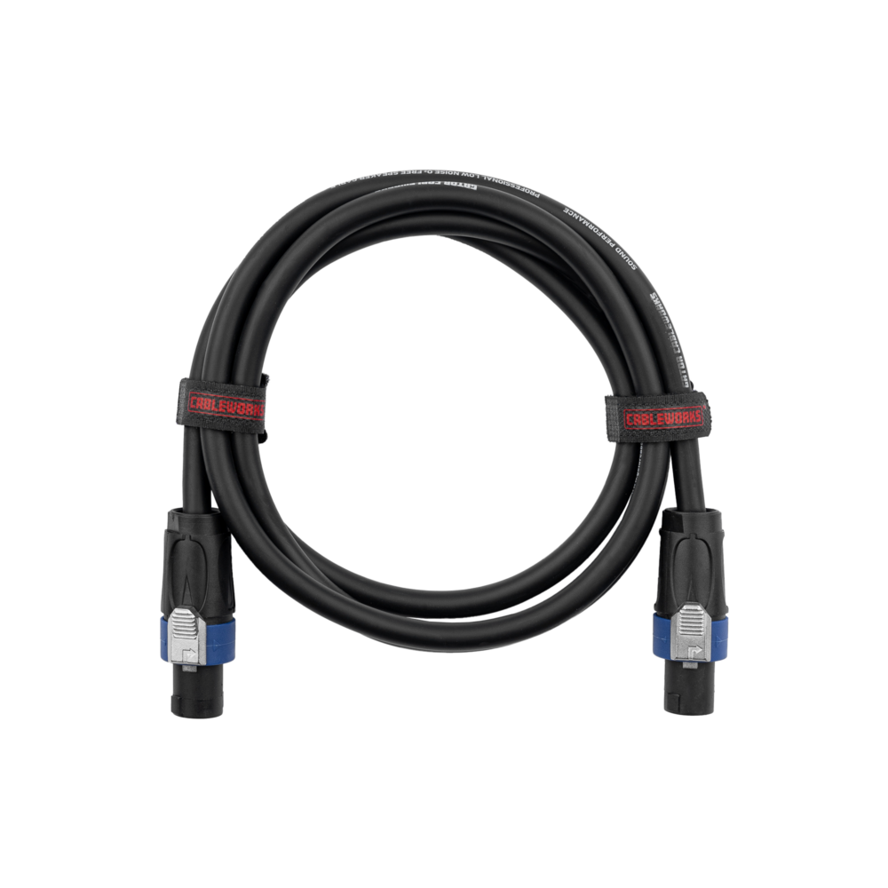 Gator 6 Foot Twist Lock Connector Speaker Cable - view 2