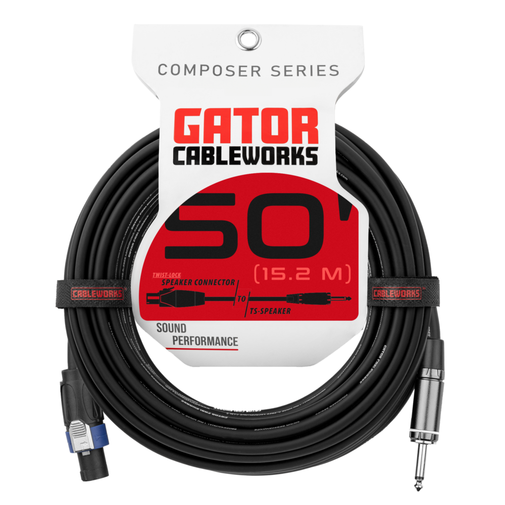 Gator TS to Twist Lock Connector Speaker Cable product image