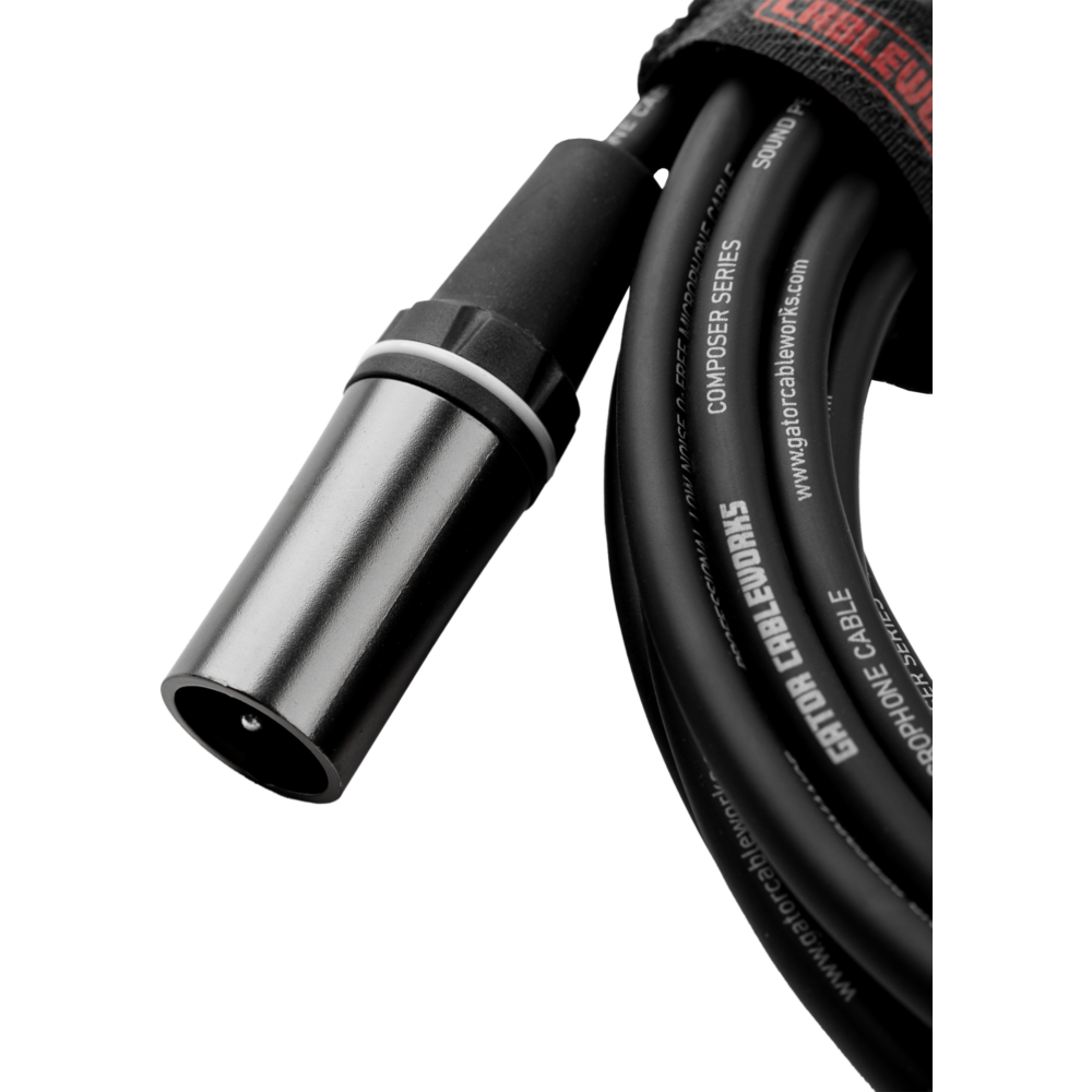 Gator Composer Series 3 Foot XLR Microphone Cable - view 5