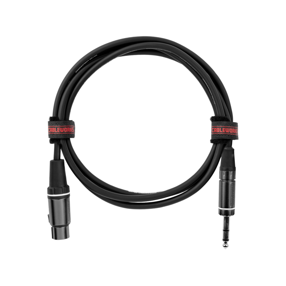 Gator Composer Series 5 Foot XLR F to TRS Cable - view 2
