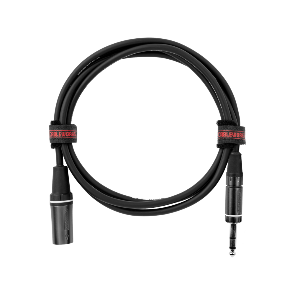 Gator Composer Series 5 Foot XLR M to TRS Cable - view 2