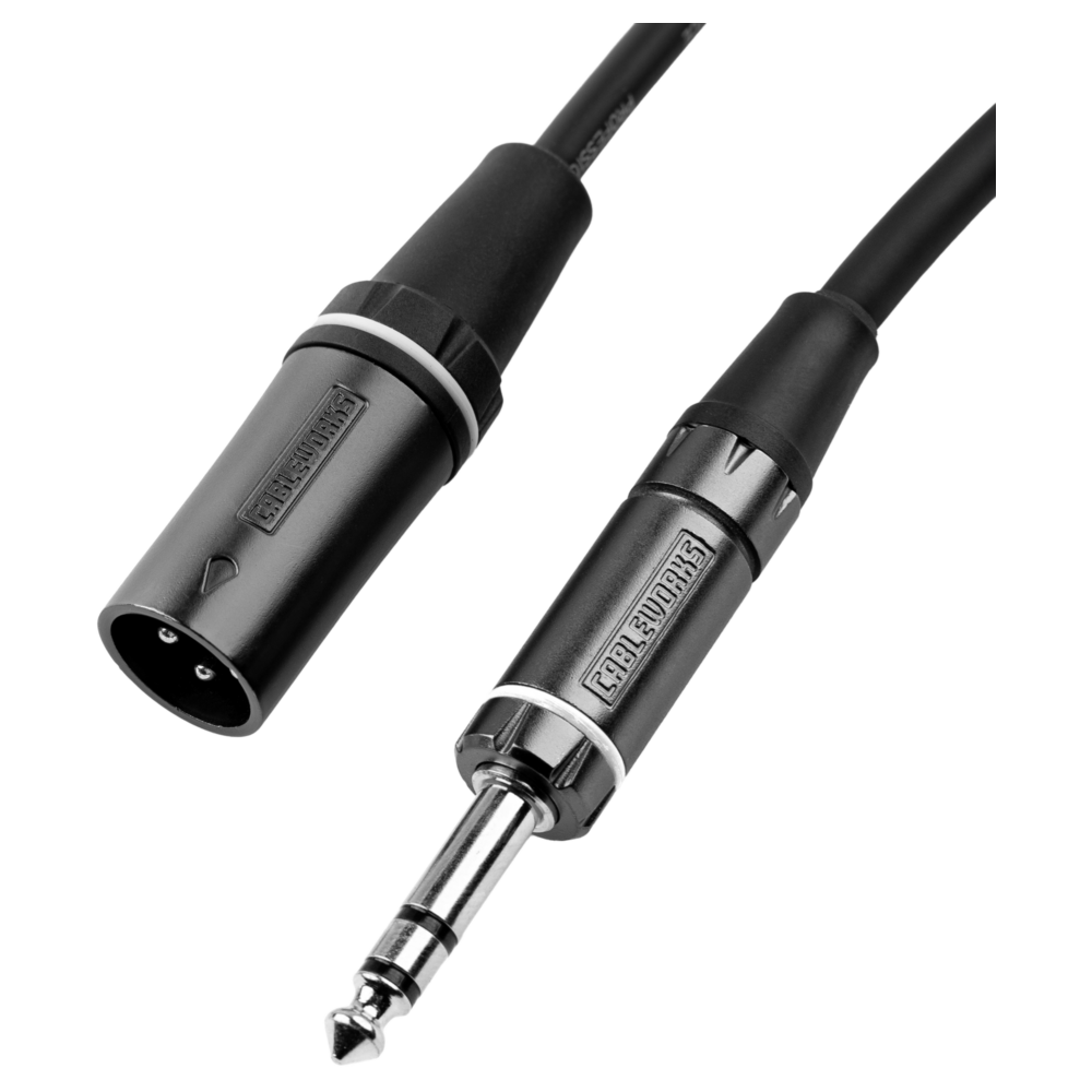 Gator Composer Series 5 Foot XLR M to TRS Cable - view 4