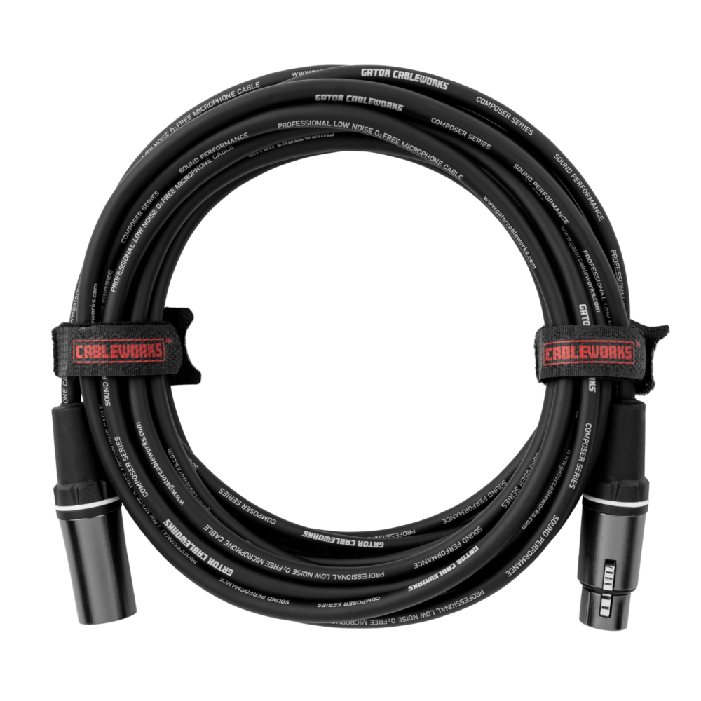 Gator Composer Series 15 Foot XLR Microphone Cable - view 2