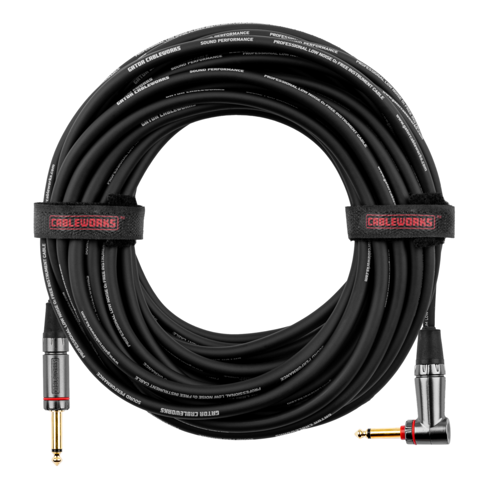 Gator 10 Foot Strt to RA Instrument Cable