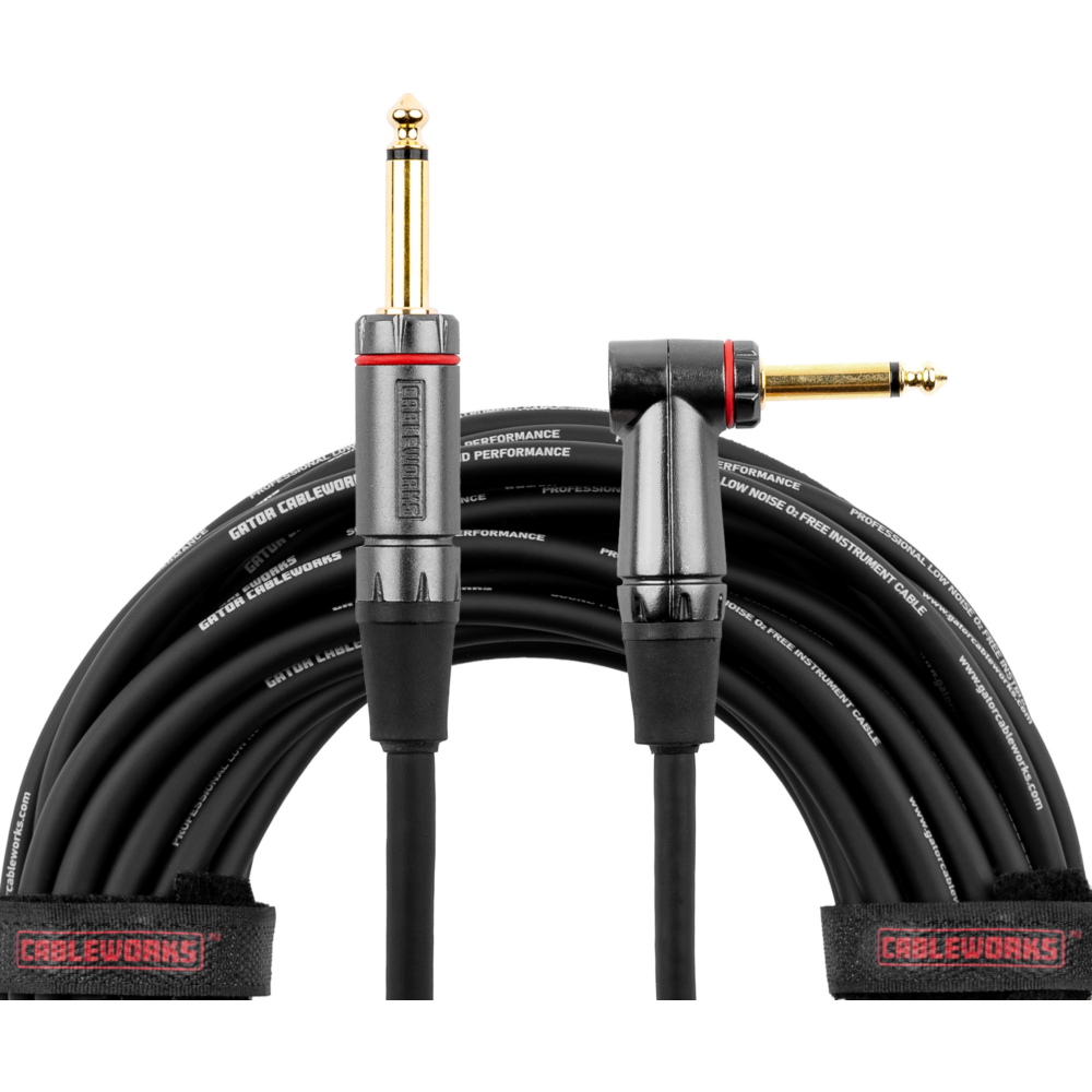 Gator 10 Foot Strt to RA Instrument Cable - view 2