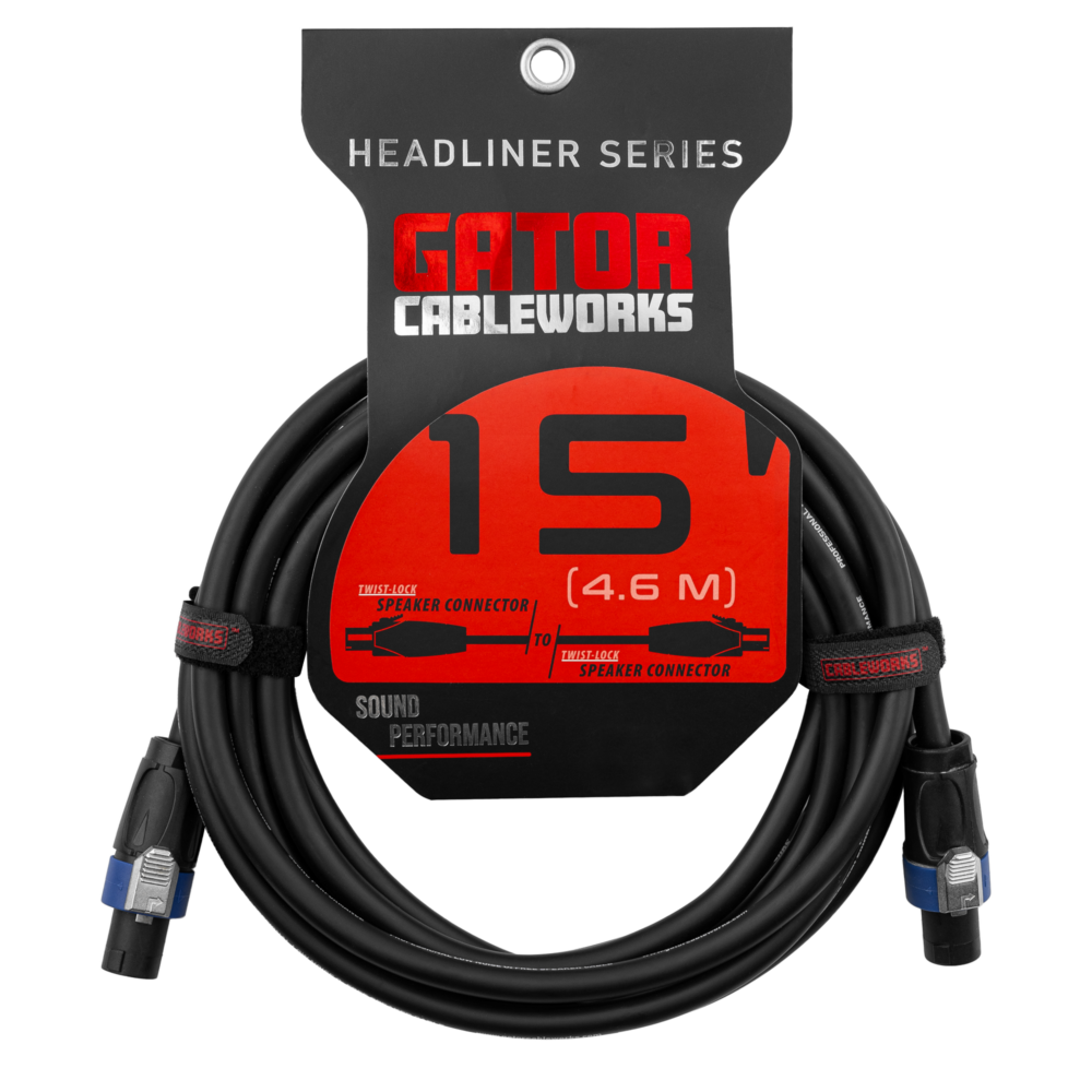 Gator Twist Lock Connector Speaker Cable product image