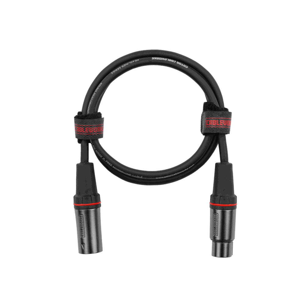 Gator Headliner Series 3 Foot XLR Microphone Cable - view 2