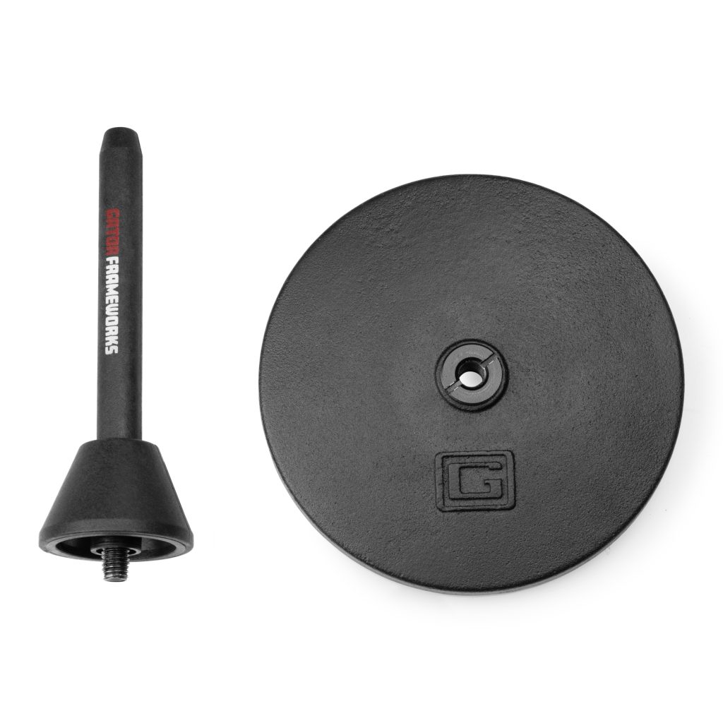 Gator Weighted Round Base Stand for Clarinet or Flute - view 3