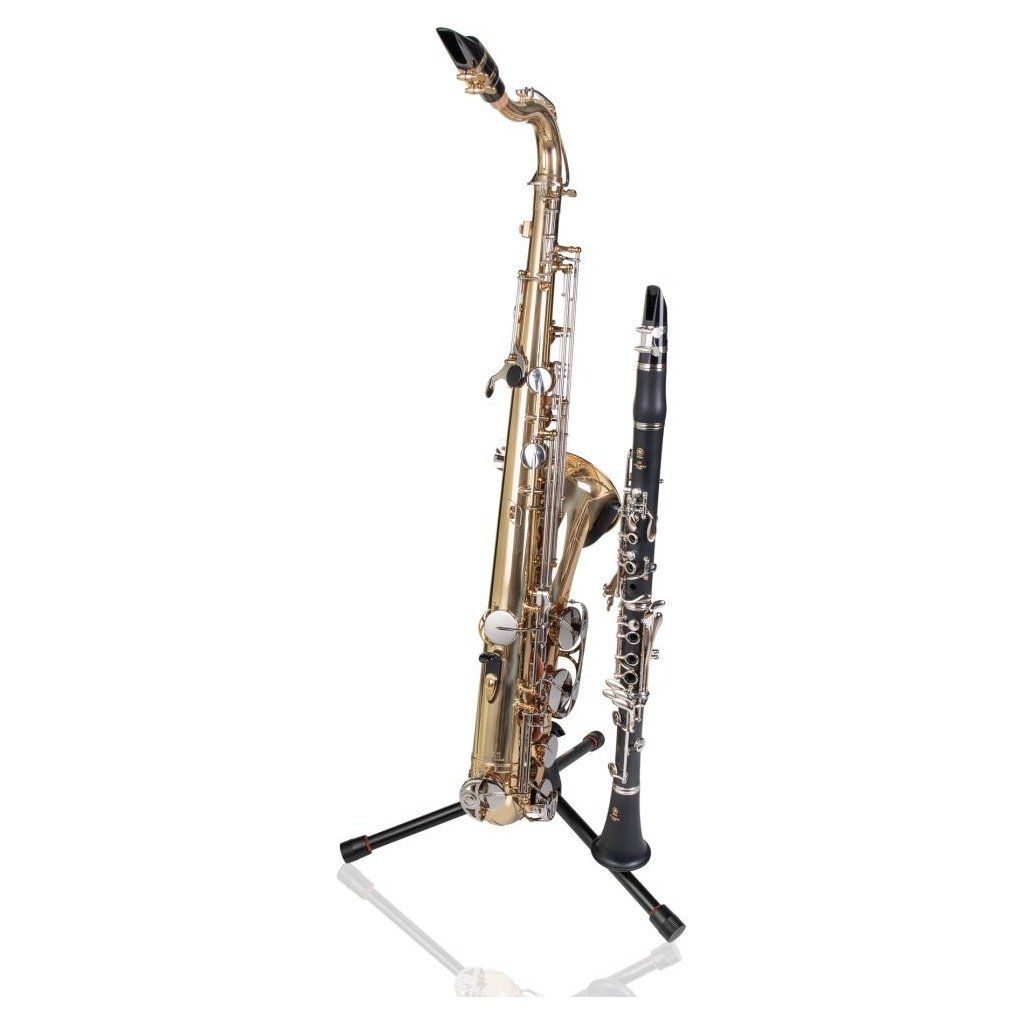 Gator Tripod Stand for Alto/Tenor Sax with Flute Peg - view 2