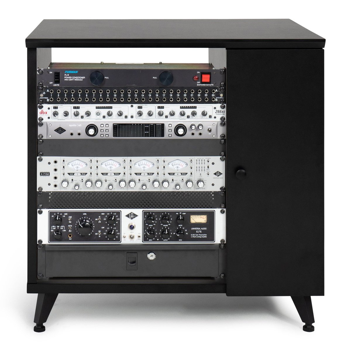 Gator Elite Series Sidecar Rack Cabinet with Shelf product image