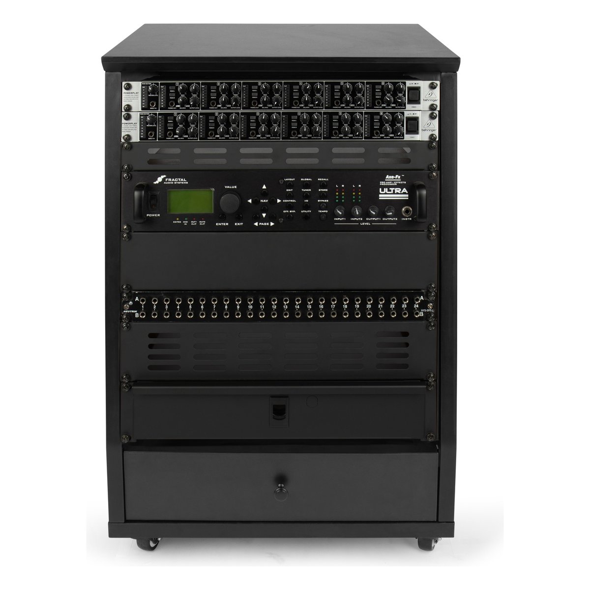 Gator Frameworks Elite Angled Studio Rack - 12U product image