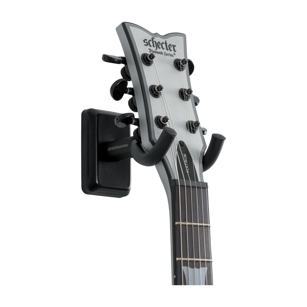 Gator Frameworks Black Wall Mount Guitar Hanger - view 3