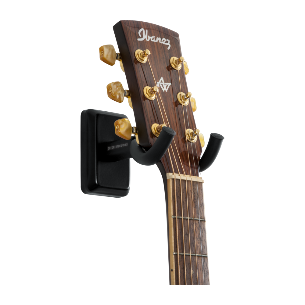 Gator Frameworks Black Wall Mount Guitar Hanger - view 4