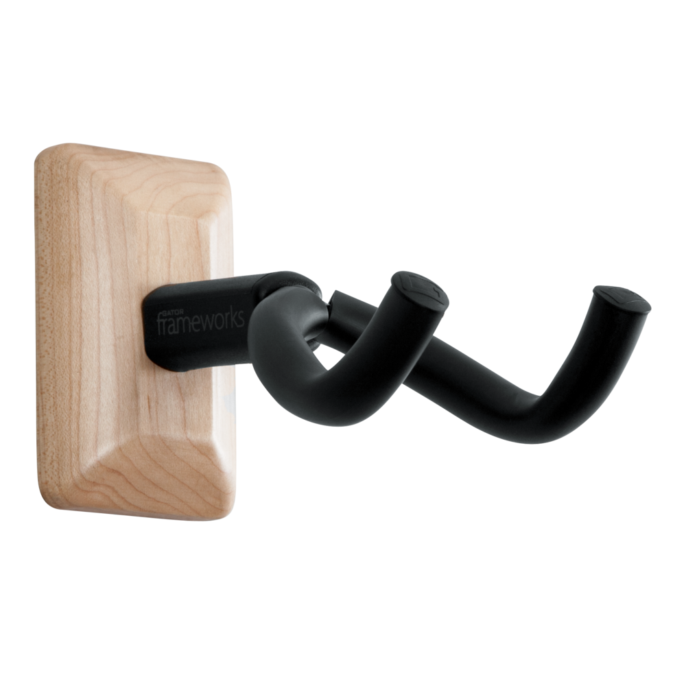 Gator Frameworks Maple Wall Mount Guitar Hanger product image