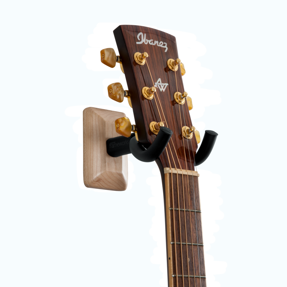 Gator Frameworks Maple Wall Mount Guitar Hanger - view 3