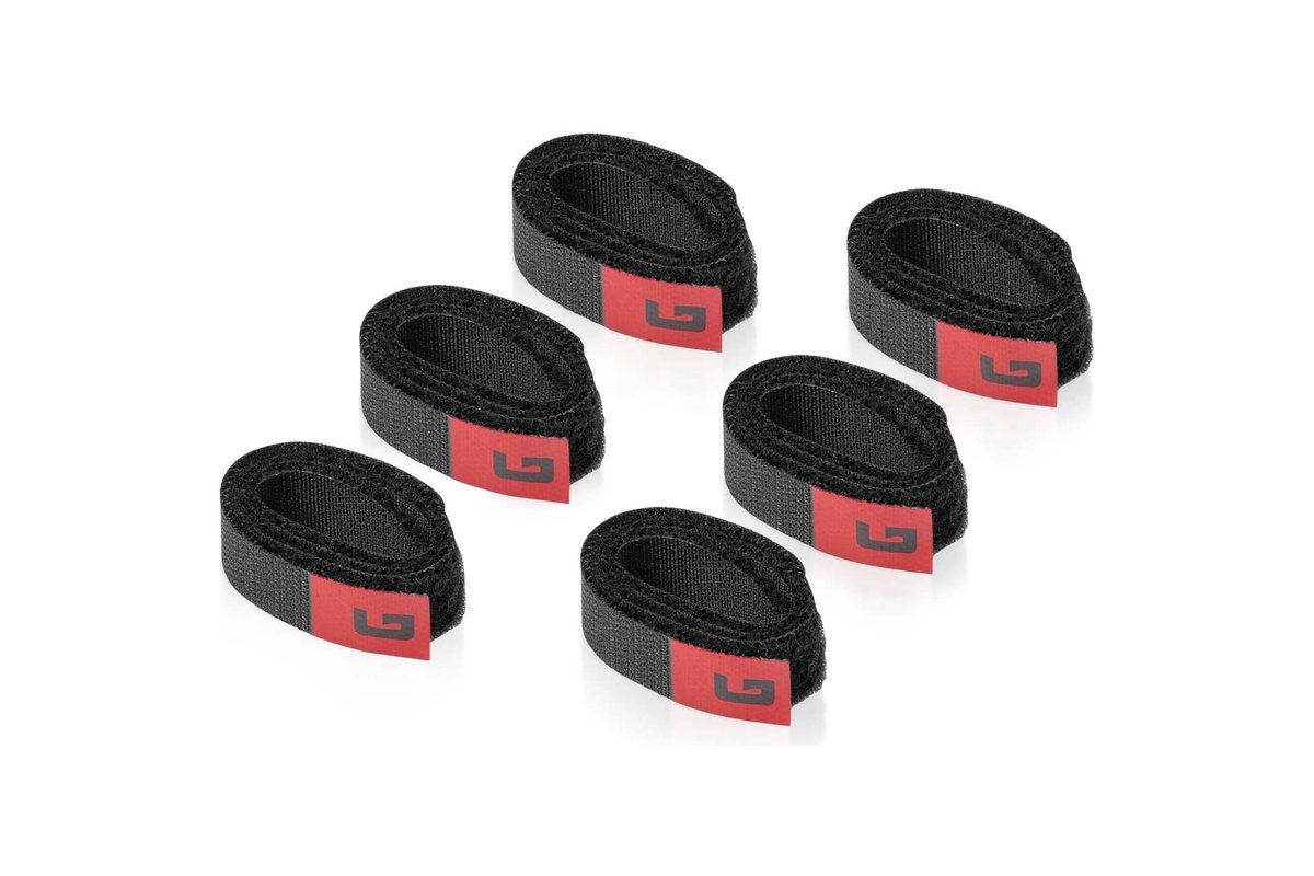 Gator 6-Pack of Cable Management Hook-and-Loop Wraps - view 2