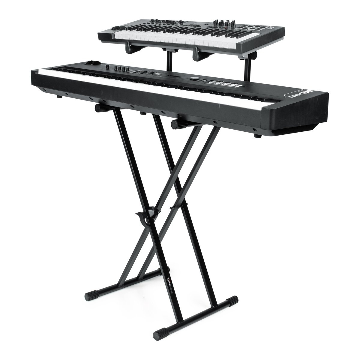 Gator GFW-KEY-5100X Deluxe 2-Tier X-Style Keyboard Stand
