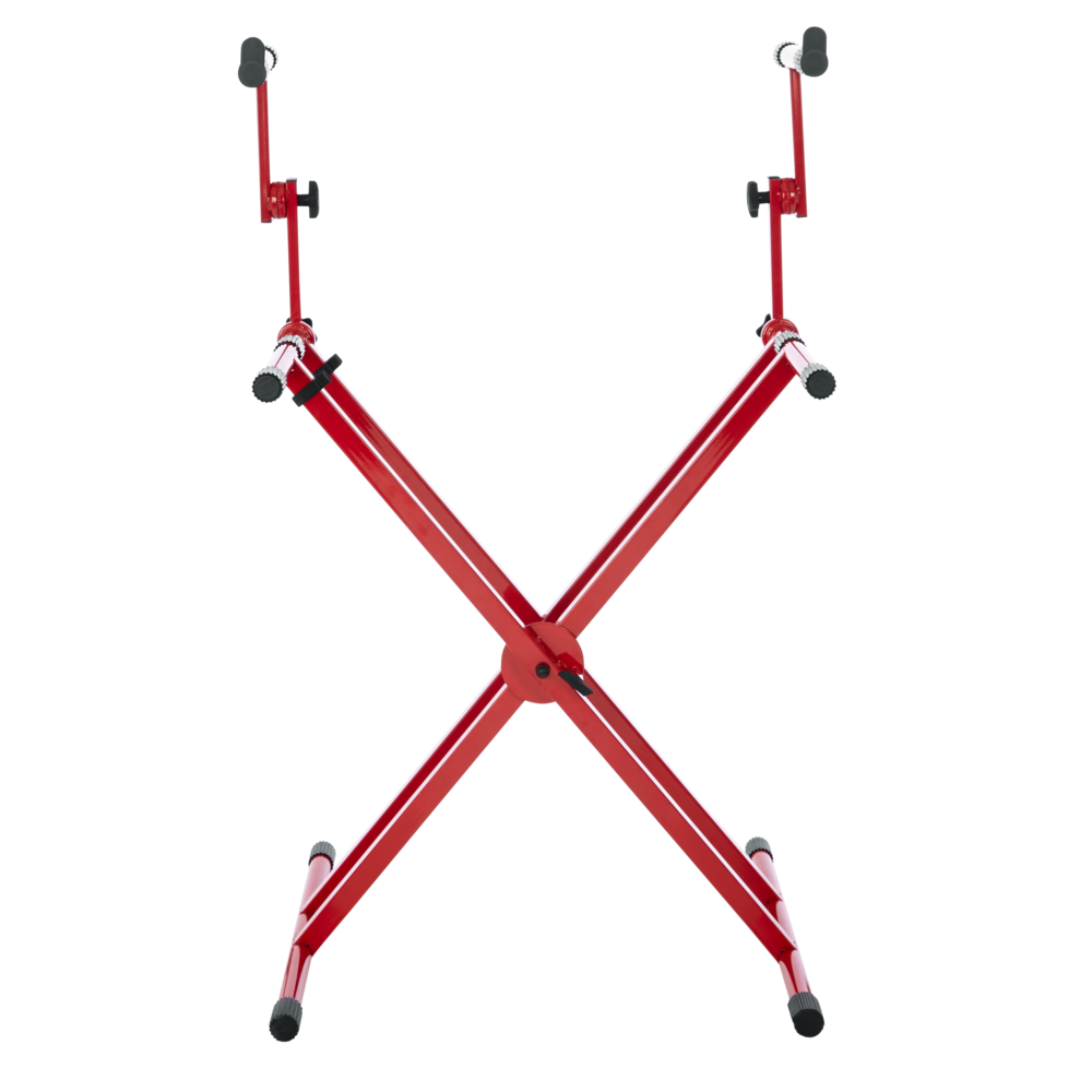 Gator 2 Tier Style Keyboard Stand - Red