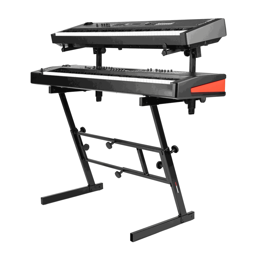 Gator Frameworks GFW-KEY-Z2000 Z-Style Stand with 2nd Tier