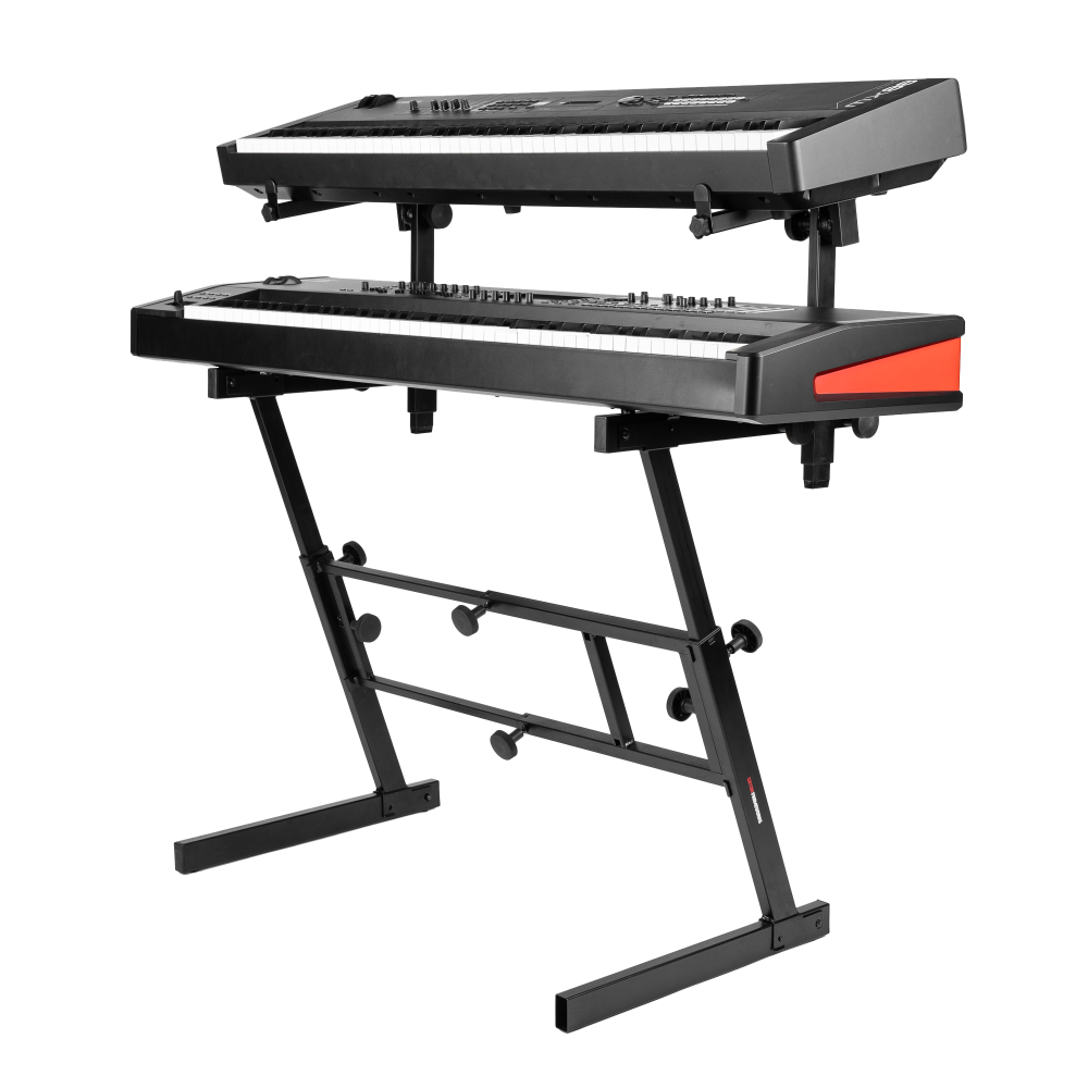 Gator Frameworks GFW-KEY-Z2000 Z-Style Keyboard Stand with 2nd Tier - view 2