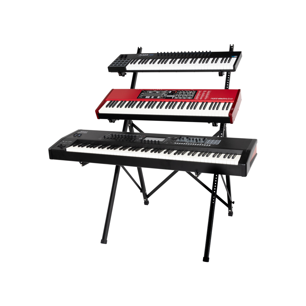 Gator Frameworks 3-Tier A-Frame Keyboard Stand - view 2