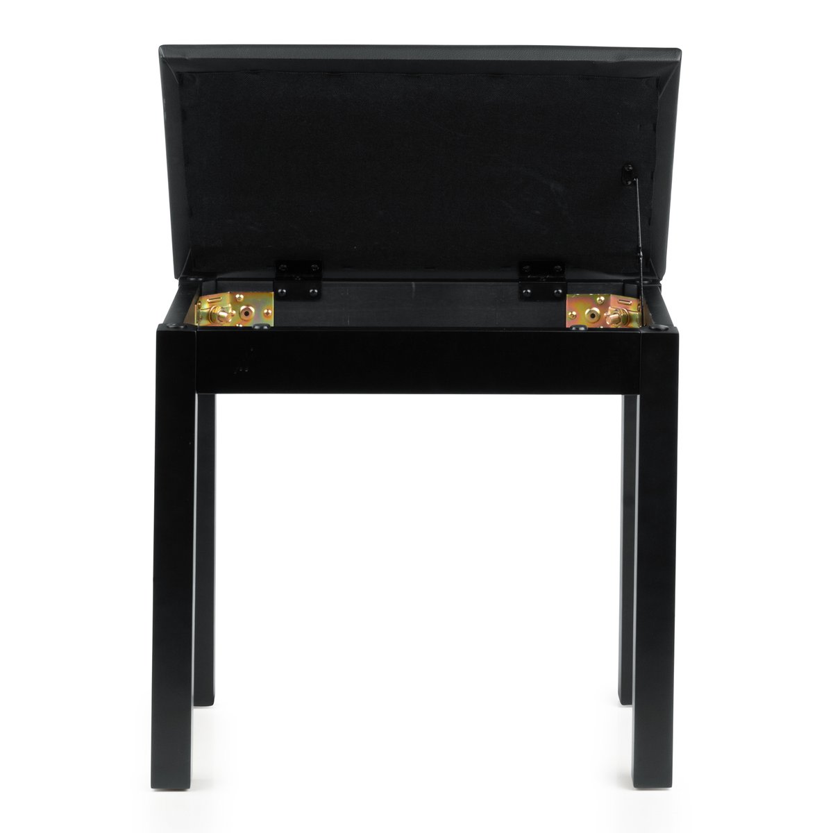 Gator Deluxe Wooden Piano Bench In Black - view 2