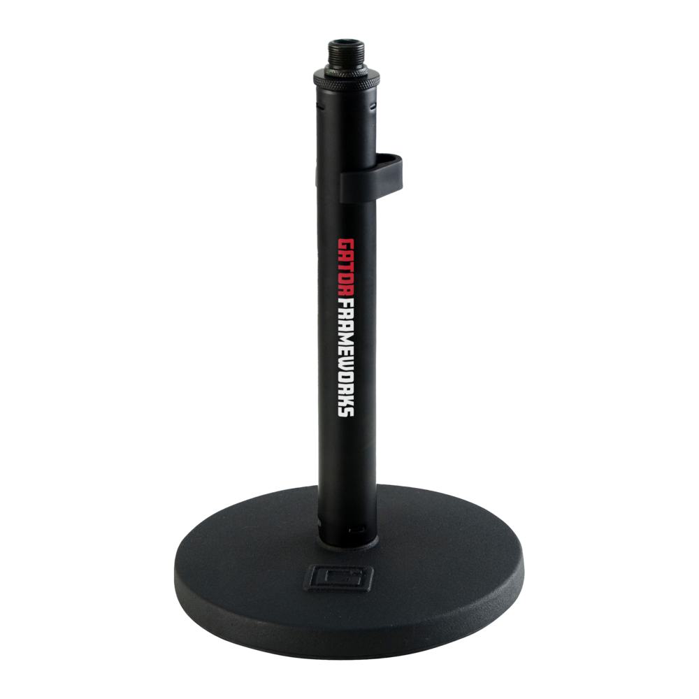 Gator Frameworks Desktop Mic Stand with Round Base