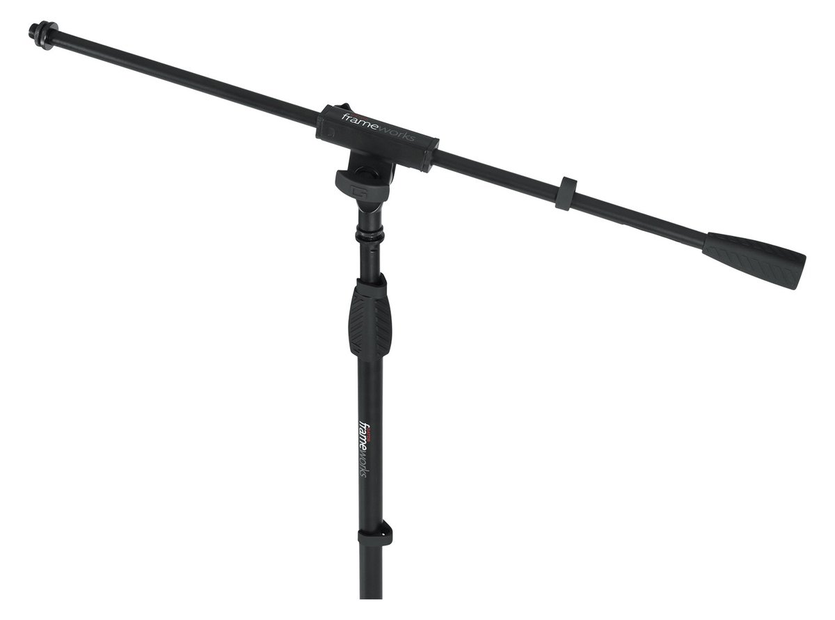 Gator Standard Tripod Mic Stand with Single Section Boom - view 2