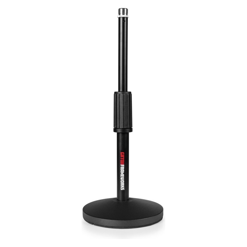 Gator Frameworks (x2) Desktop Mic Stands and (x2) 10-ft XLR Cables - view 3
