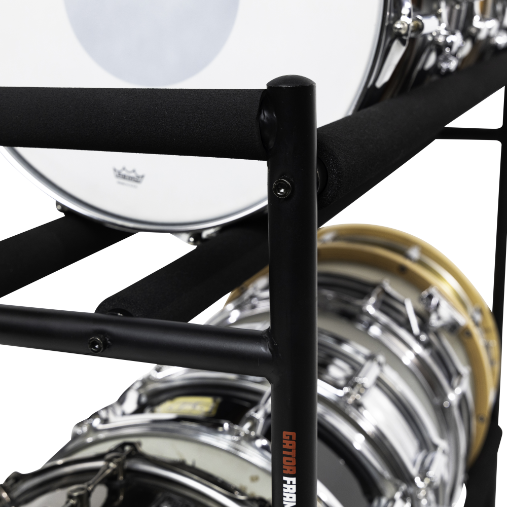 Gator Two-Tier Snare Rack with Locking Casters - view 8