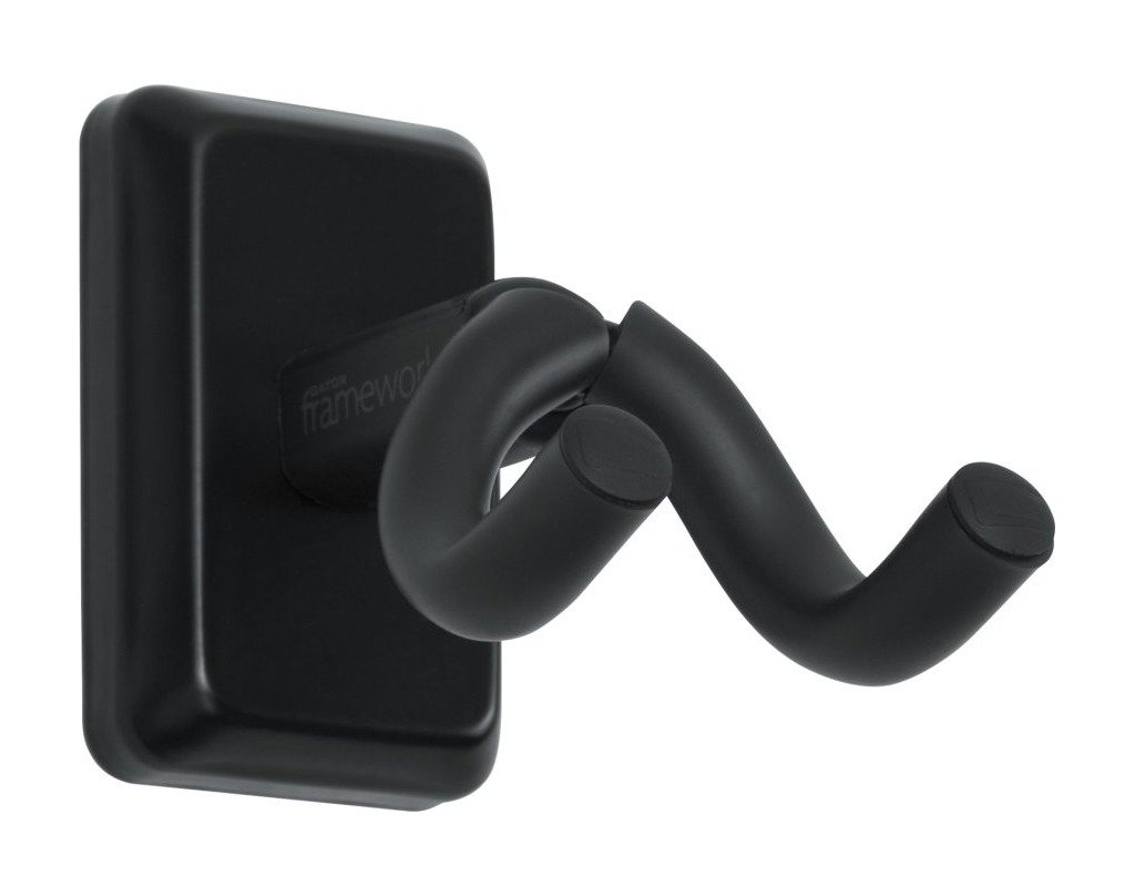 Gator Frameworks Black Wall Mount Ukulele/Mandolin Hanger - view 2