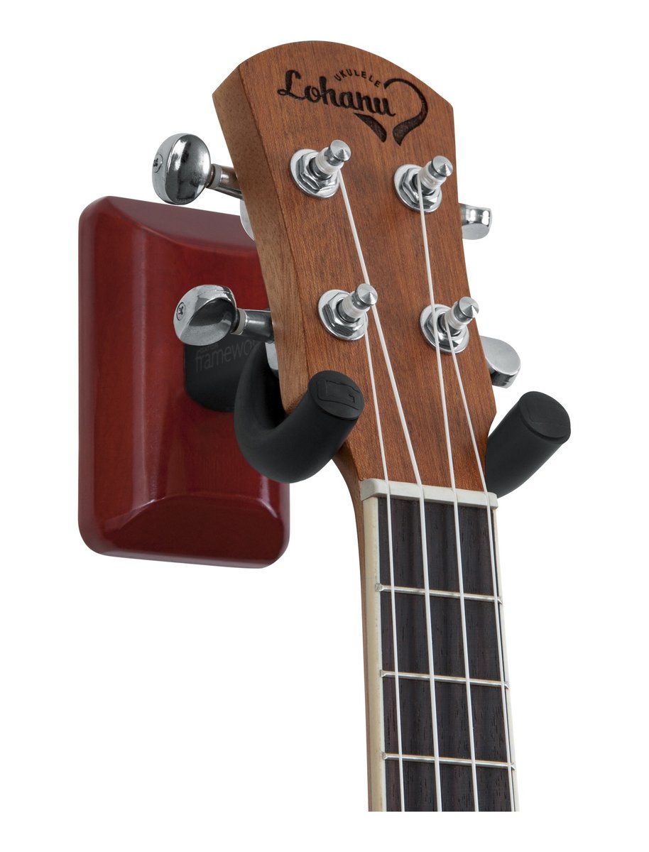 Gator Cherry Wall Mount Ukulele/Mandolin Hanger product image