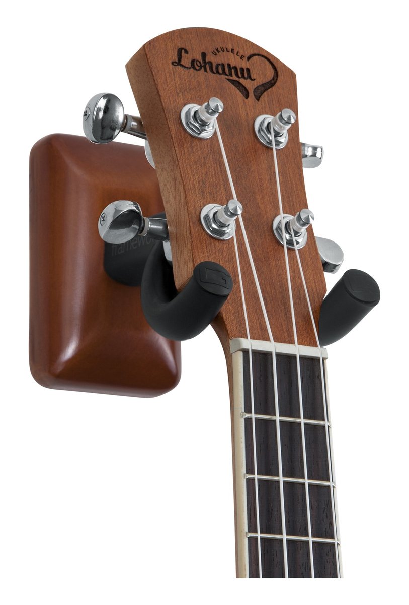 Gator Mahogany Wall Mount Ukulele/Mandolin Hanger product image