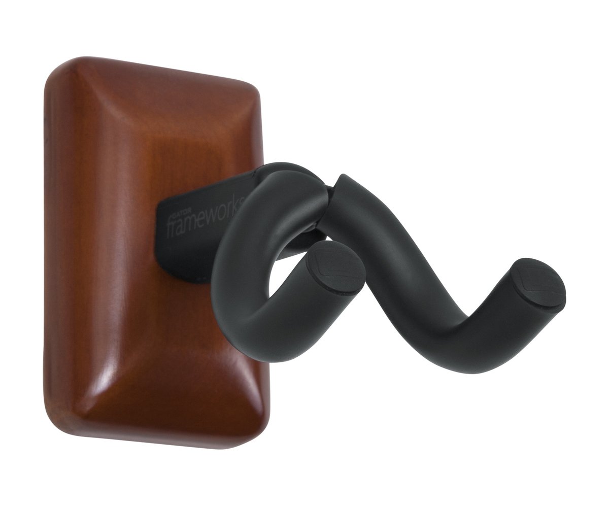 Gator Mahogany Wall Mount Ukulele/Mandolin Hanger - view 2