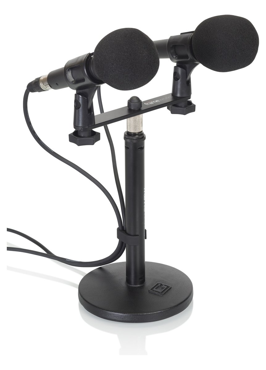 Gator Frameworks 1-To-2 Mic Mount Bar