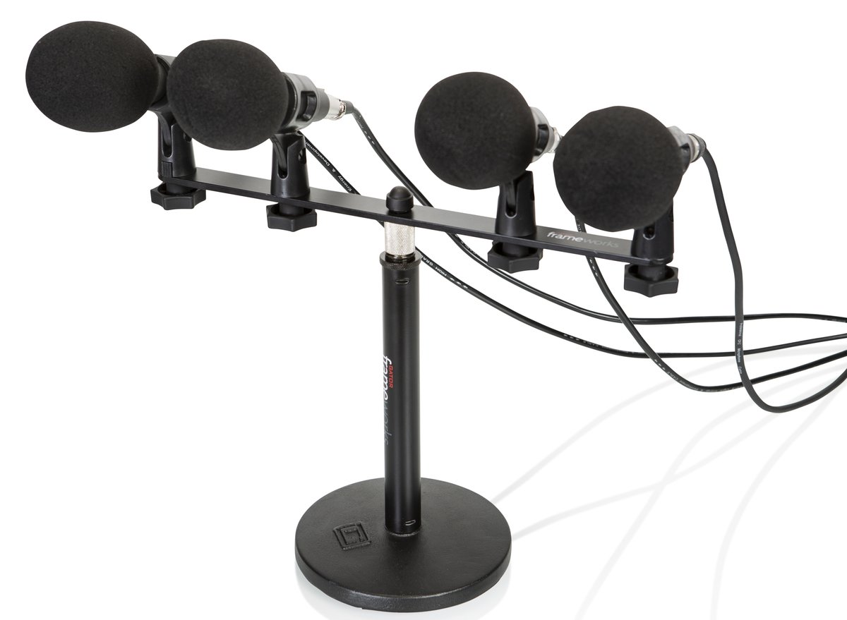 Gator Frameworks 1-To-4 Mic Mount Bar