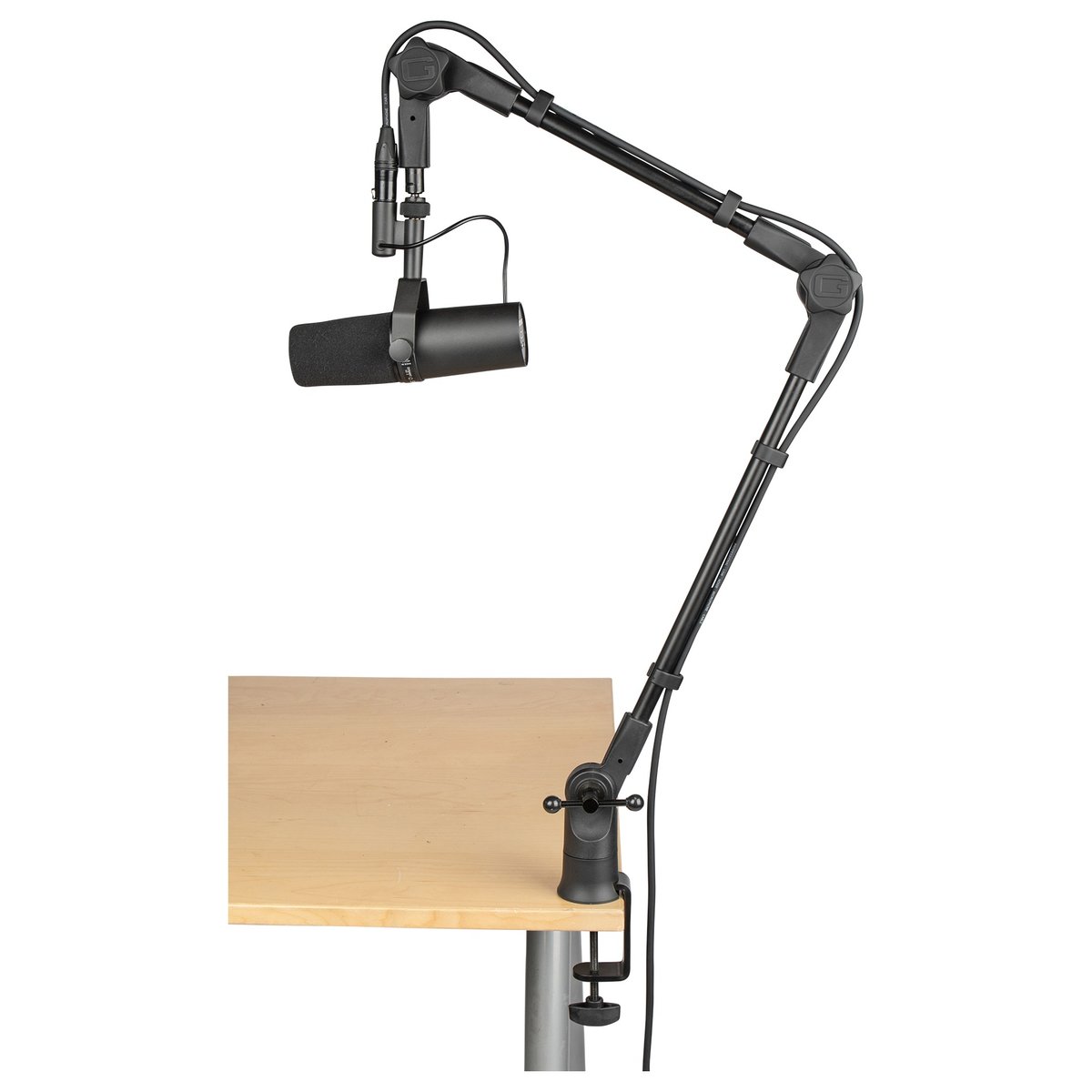 Gator Frameworks Slim Profile Desktop Mic Stand Boom Arm