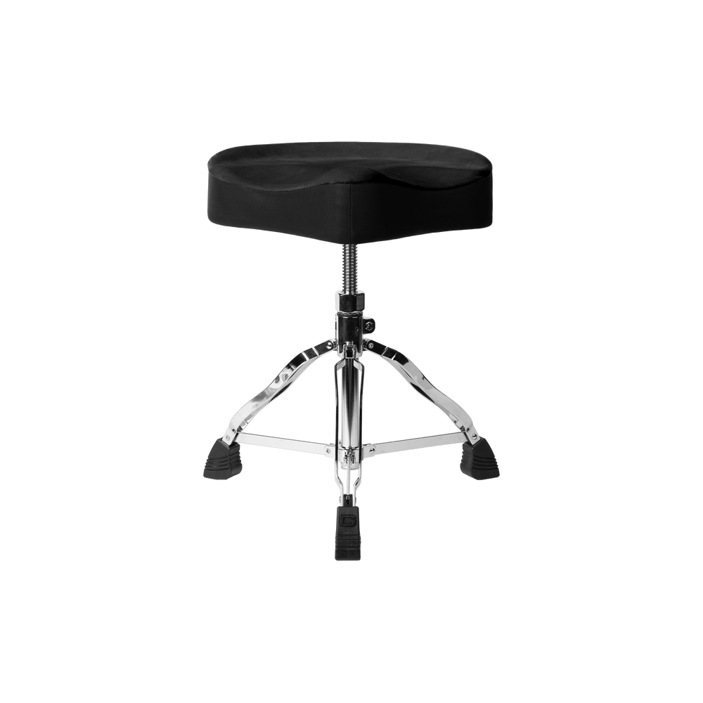 Gator Spindle Saddle Seat Drum Throne - Black