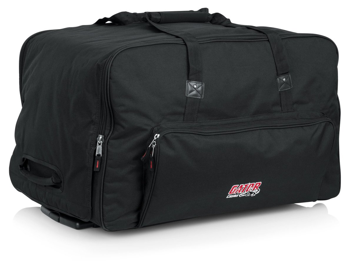 Gator Rolling speaker bag for most 15" speakers